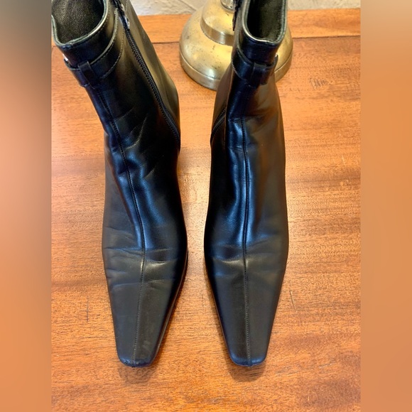 Prada calzature Donna calf leather booties woman’s 38.5 - Picture 2 of 15